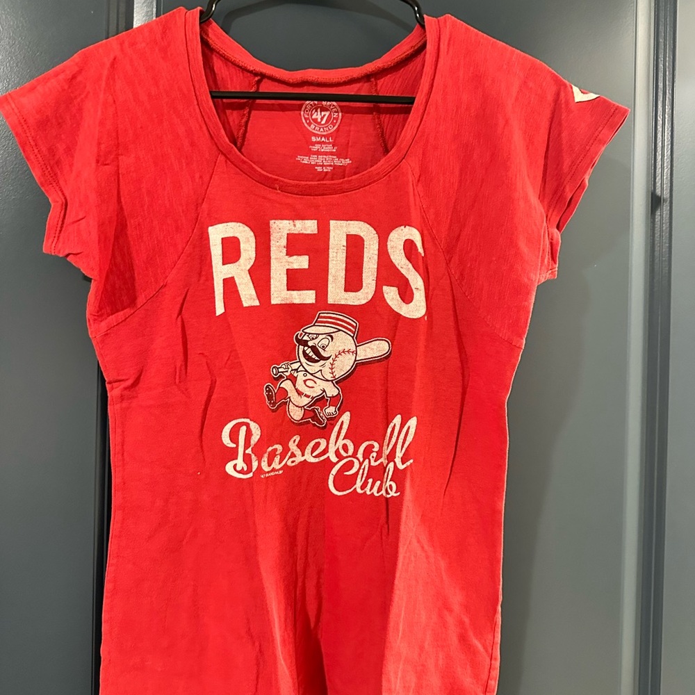 '47 Brand Cincinnati Reds Baseball Graphic Tee